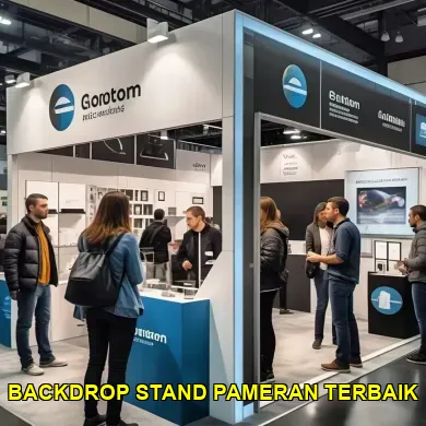 backdrop stand pameran terbaik